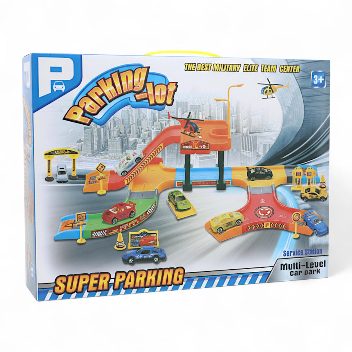 colorful parking track set 51.5x31x18cm t