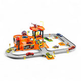 parking track set with 4cars 69x56x26.5cm t912