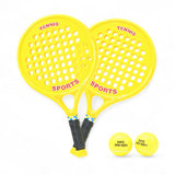 tennis racket set with 2 soft balls t