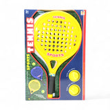 tennis racket set with 2 soft balls t