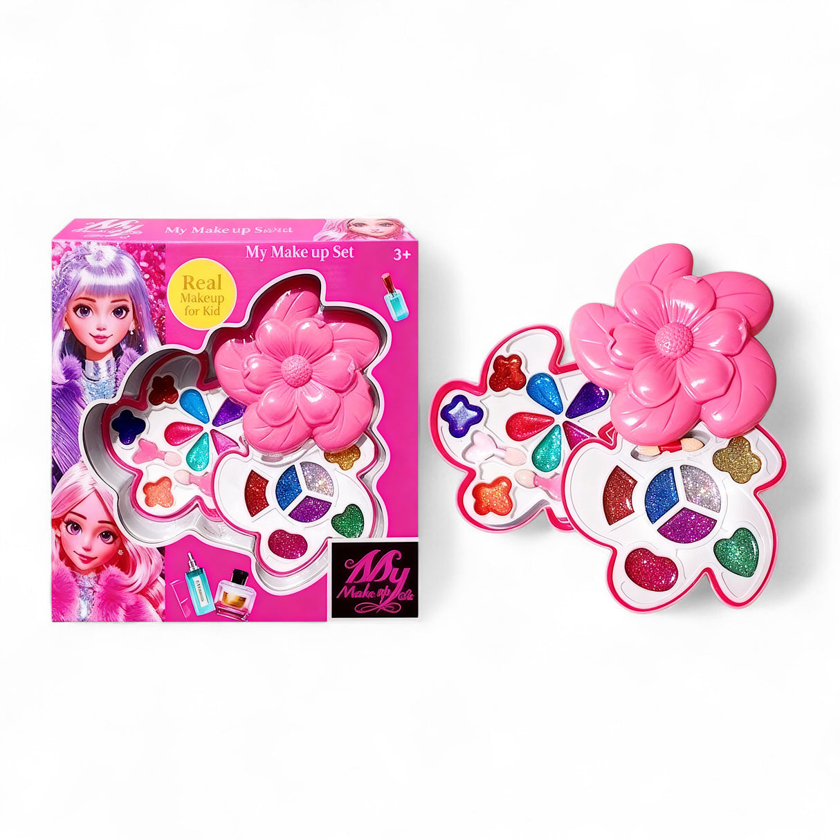 make up set flower t925