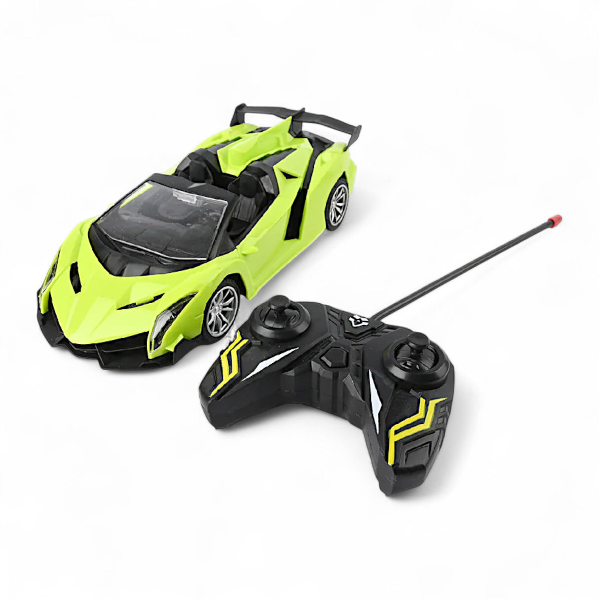 remote control luxuzious car 1:18 chargeable with music, lights & usb t