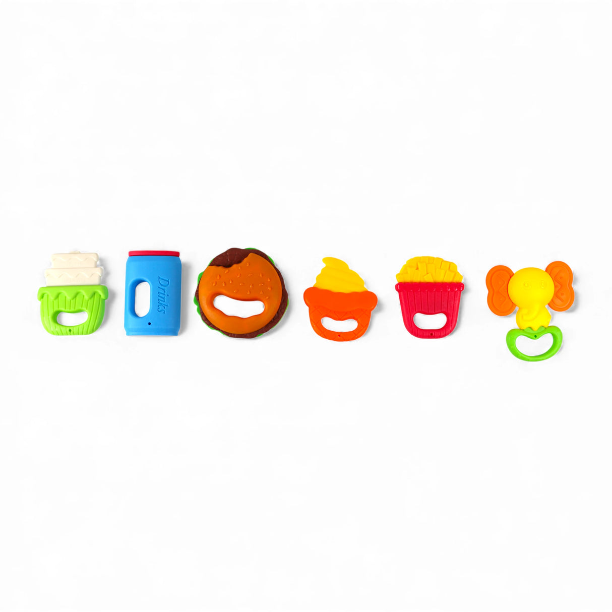 baby rattle set 6pc china