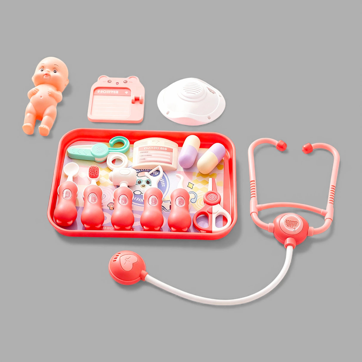 doctor set with tray china