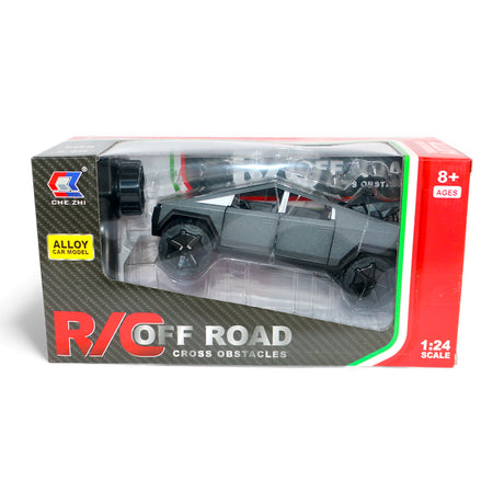 die-cast metal tesla cyber truck 1:24 model with music & lights t019