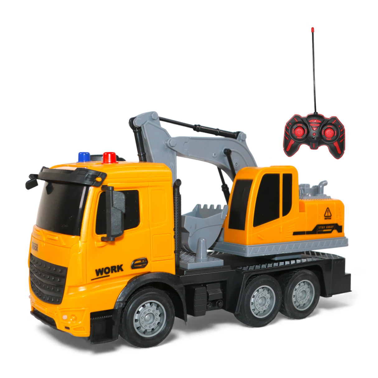 remote control truck 1:14 chargeable with sound & usb t037