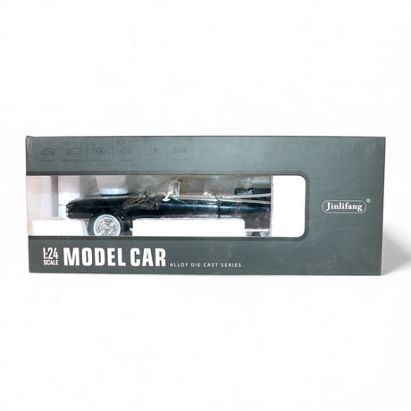 die-cast metal cadilla eldorado  biarritz car 1:24 with music & lights t042