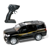 remote control metal toyota land cruiser prado 1:24 chargeable with  lights music & usb t045