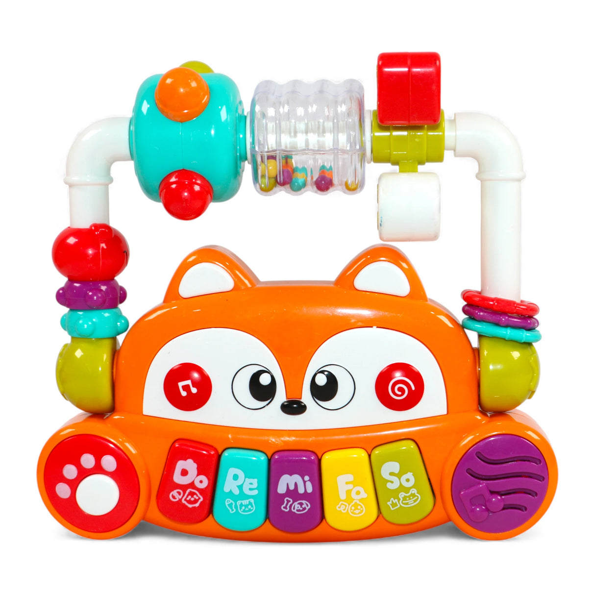 musical animal rattle piano 5keys china