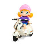 musical stunt vespa girl 360 with lights china