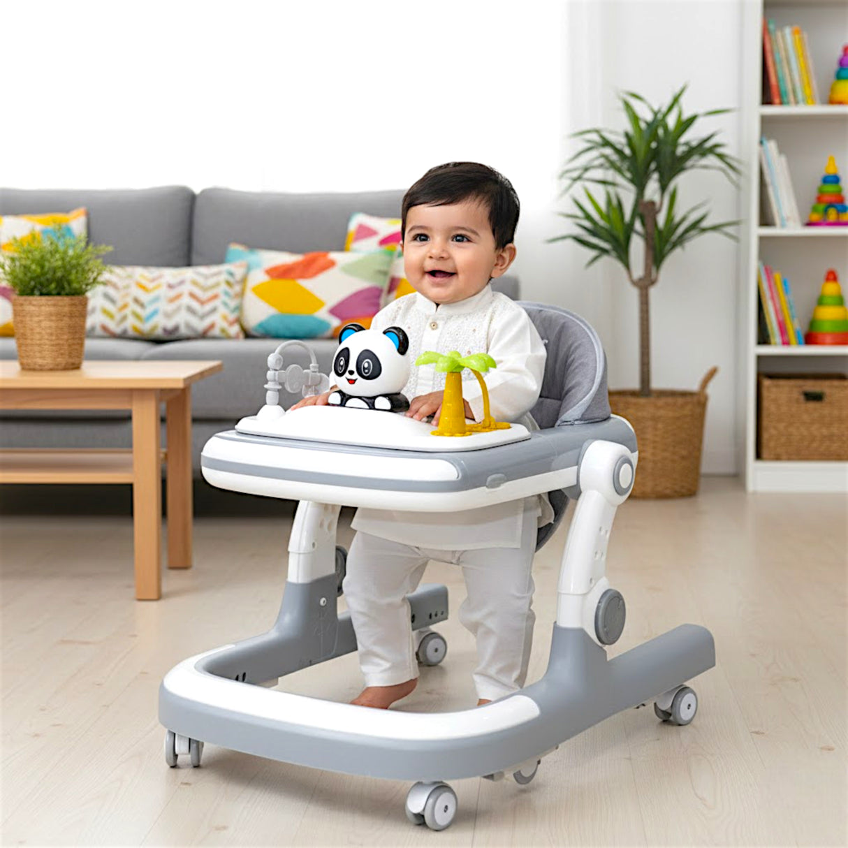baby walker panda with music china