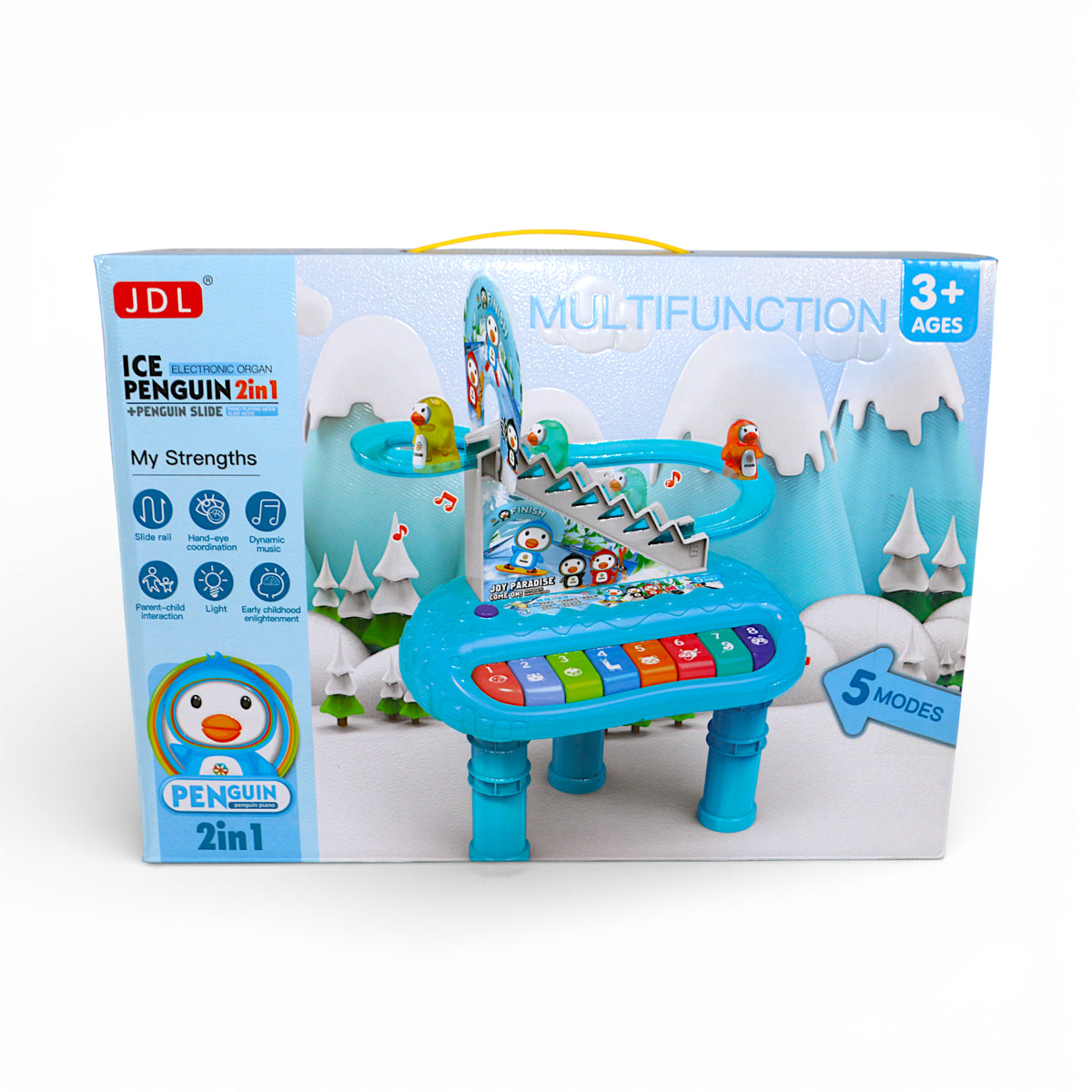 musical penguin track set & piano 2 in 1 with lights china