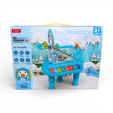 musical penguin track set & piano 2 in 1 with lights china