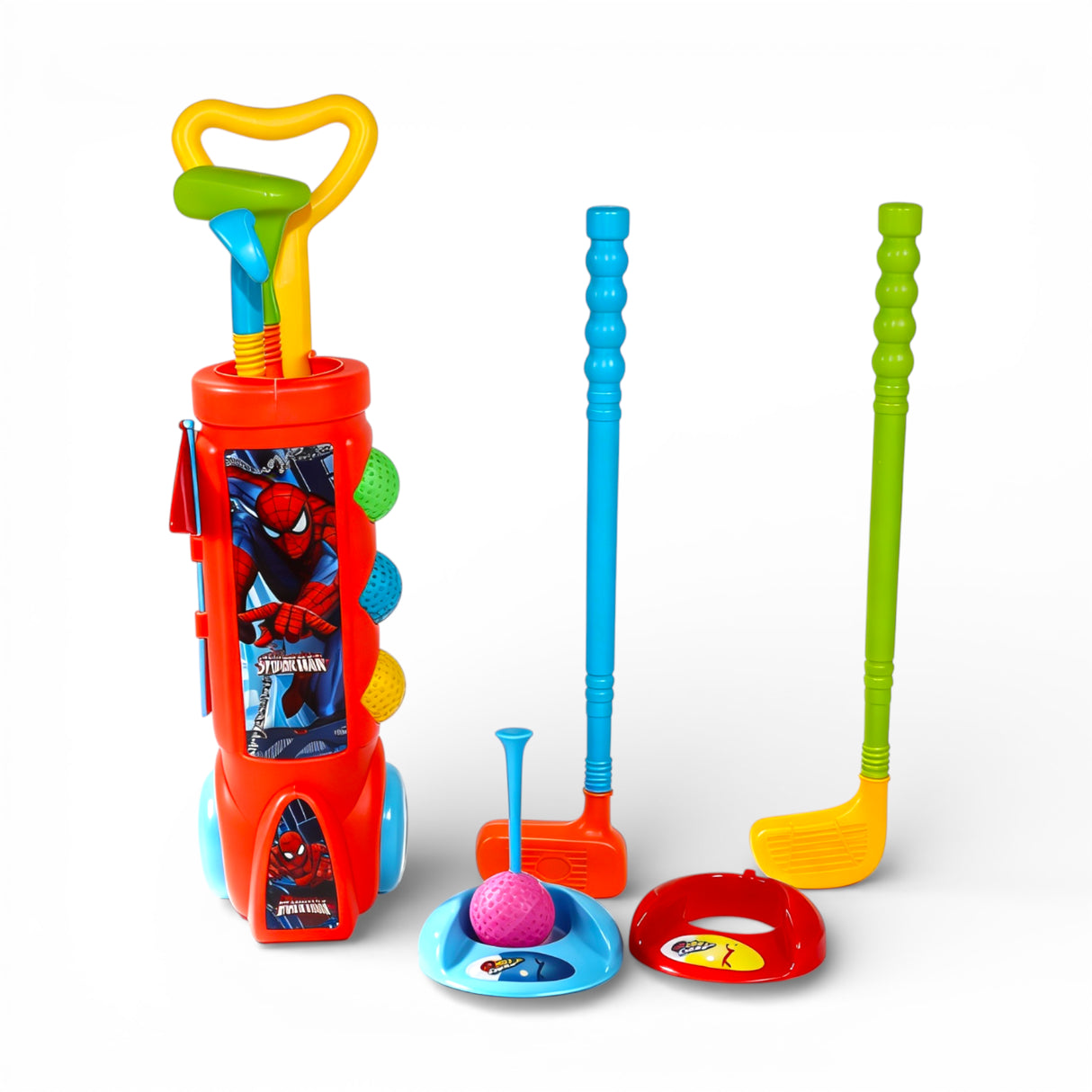 spiderman golf play set colorful china