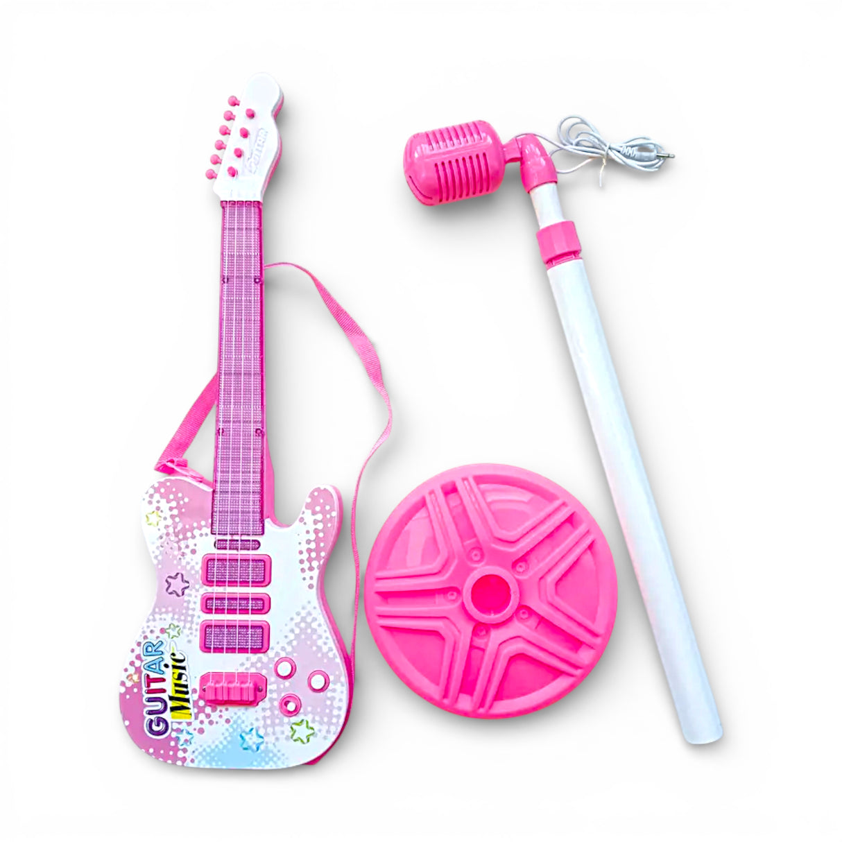 musical guitar with mic & lights china