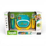 smart singer speaker with dual microphone set china