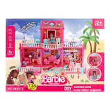 barbie doll house 136pc
