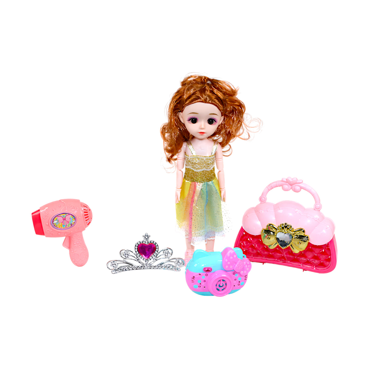 bendable doll set with accessories china