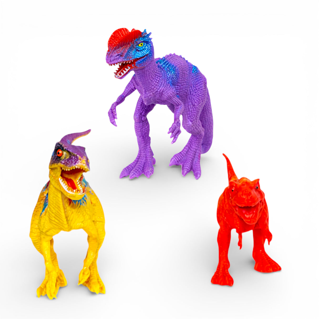 dinosaur set 3pc mix color china