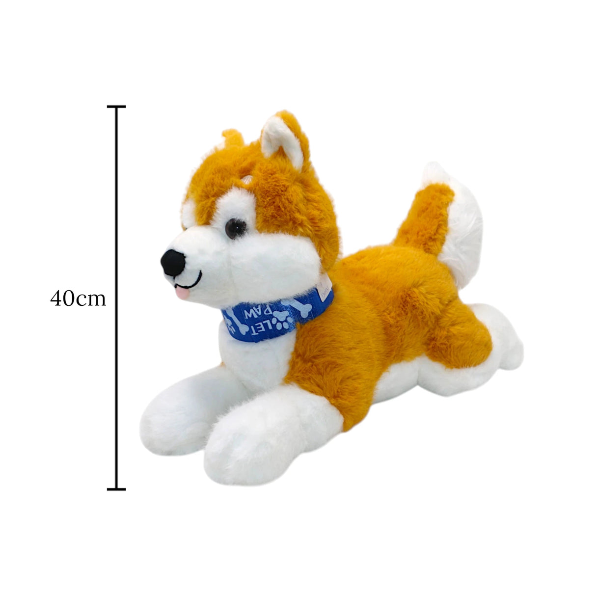 stuff dog husky 40cm