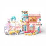 dreamy super market with cake shop rabbit china