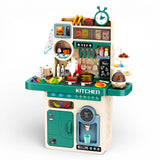 musical spraying kitchen set 93pc with lights china
