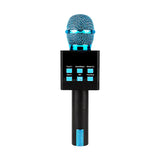 karaoke microphone speaker chargeable with led lights & usb china