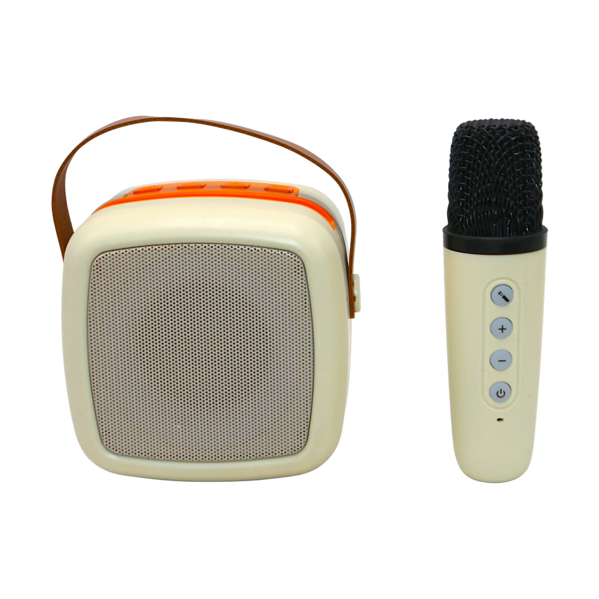 karaoke wireless microphone with speaker , led lights & usb china