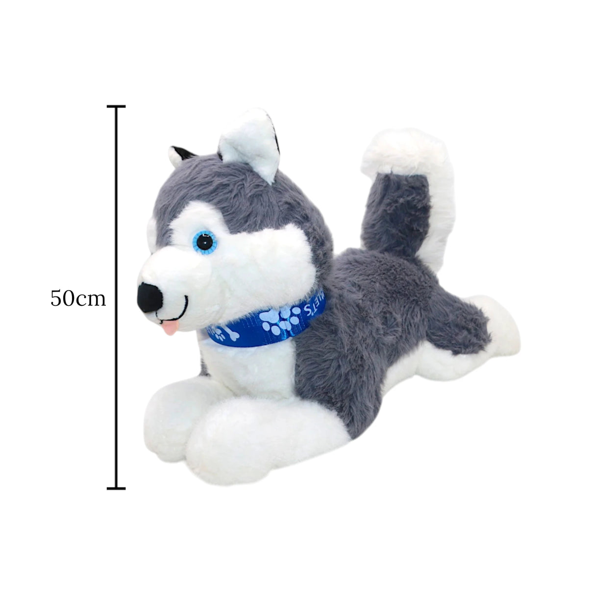 stuff dog husky 50cm