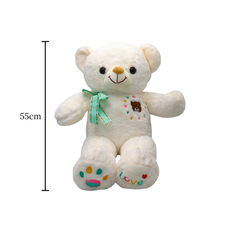 stuff bear with tie 55cm