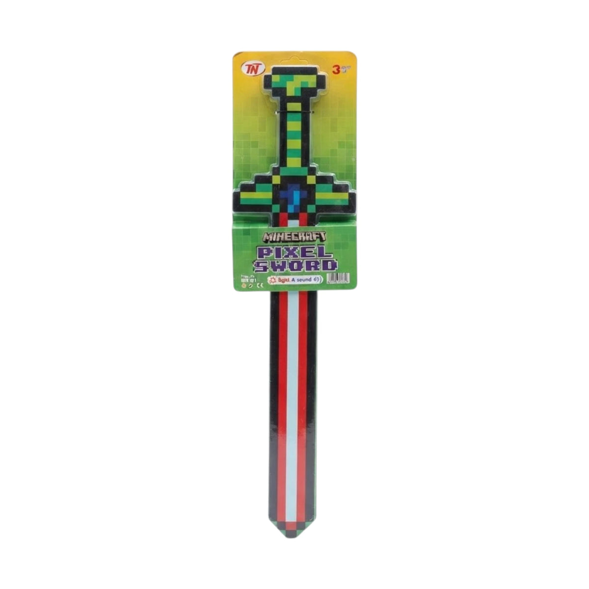 musical minecraft sword with lights