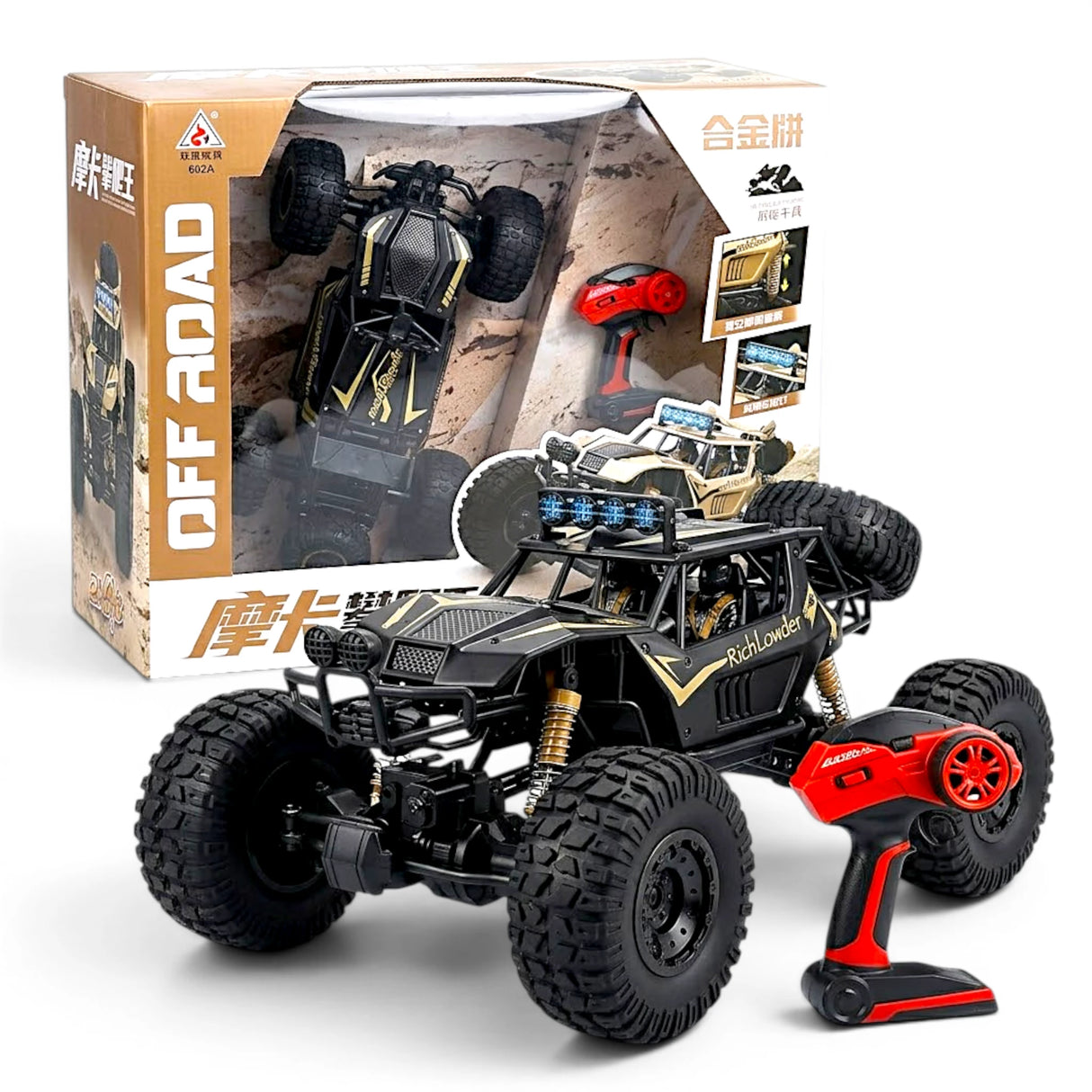 remote control off-road crawler 4x4 with lights & usb china