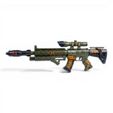 musical gun with lights , smoke china
