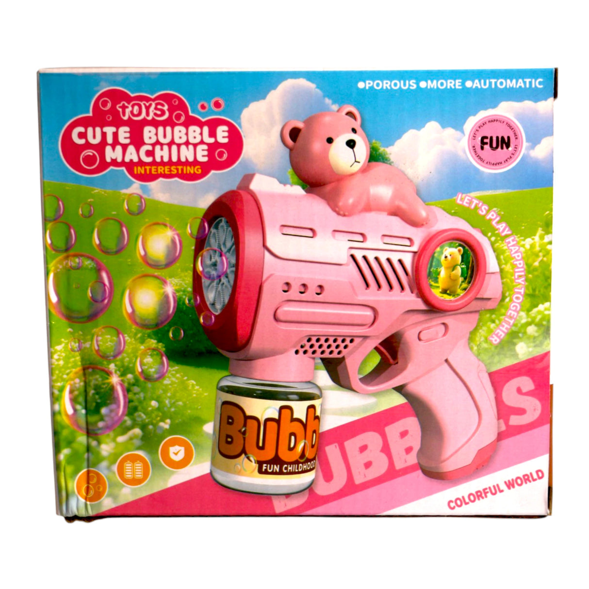 bubble gun character china