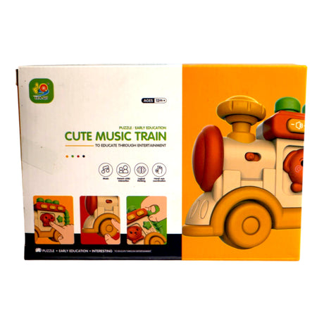 musical cute puzzle train china