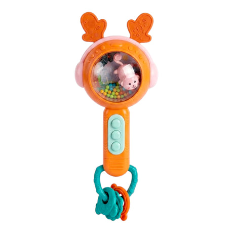 musical fawn rattle with lights china