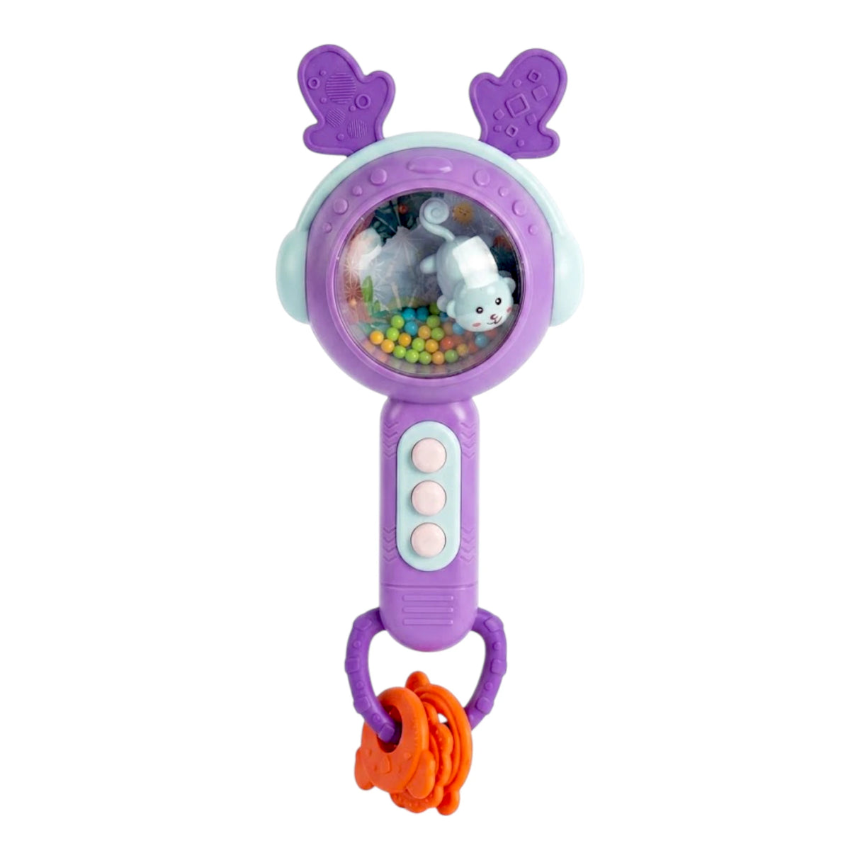 musical fawn rattle with lights china