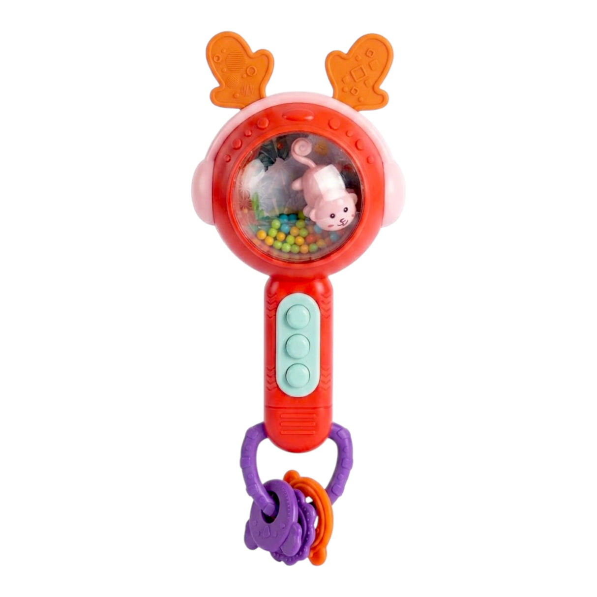musical fawn rattle with lights china