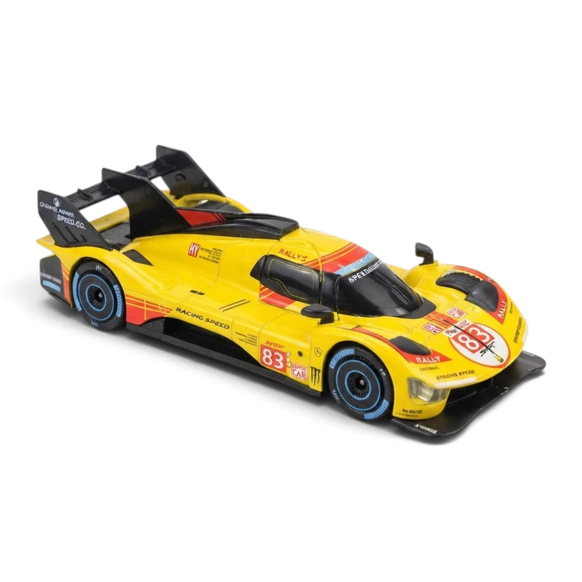 die-cast ferrari 499p 1:24 with music 7 lights