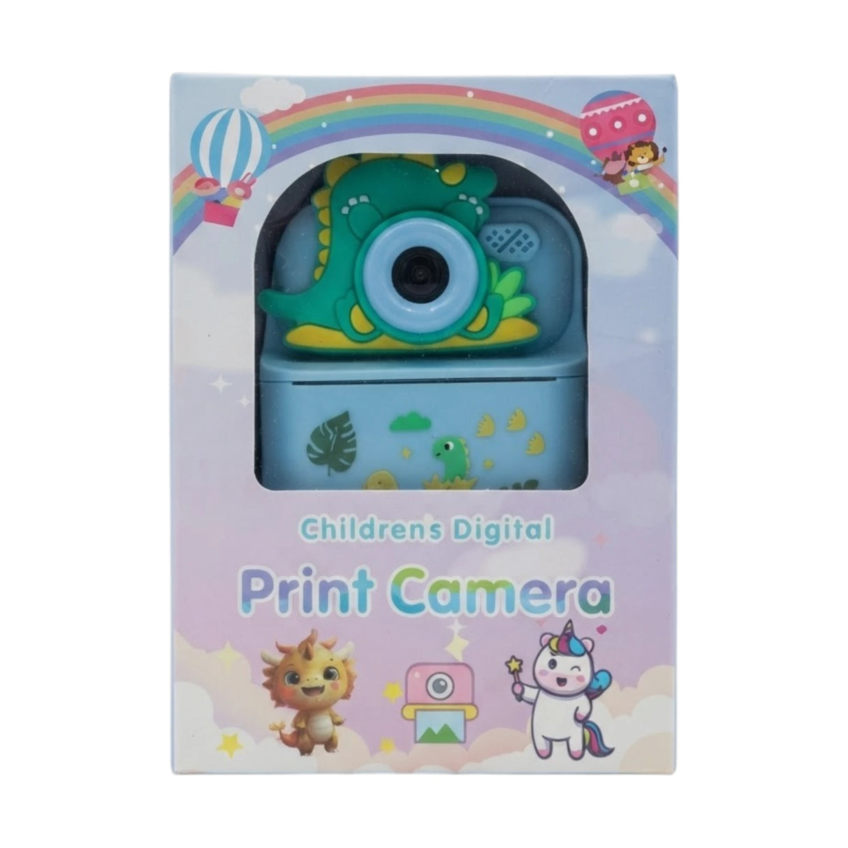 digital mini print camera unicorn chargeable