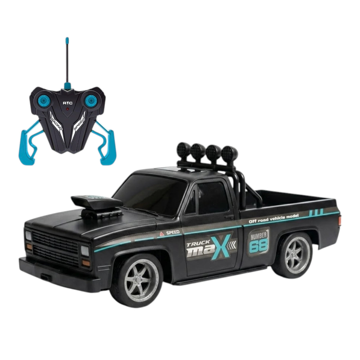 remote control truck chargeable 10km/h with usb