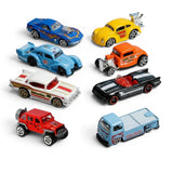 die-cast metal car set 8pc
