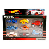 die-cast metal car set 8pc
