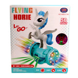 musical skate unicorn with lights
