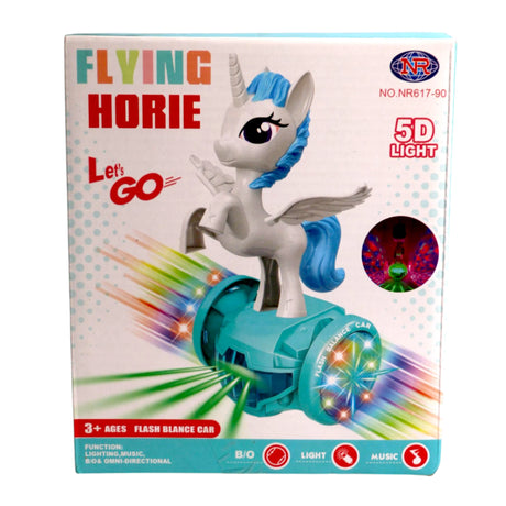 musical skate unicorn with lights