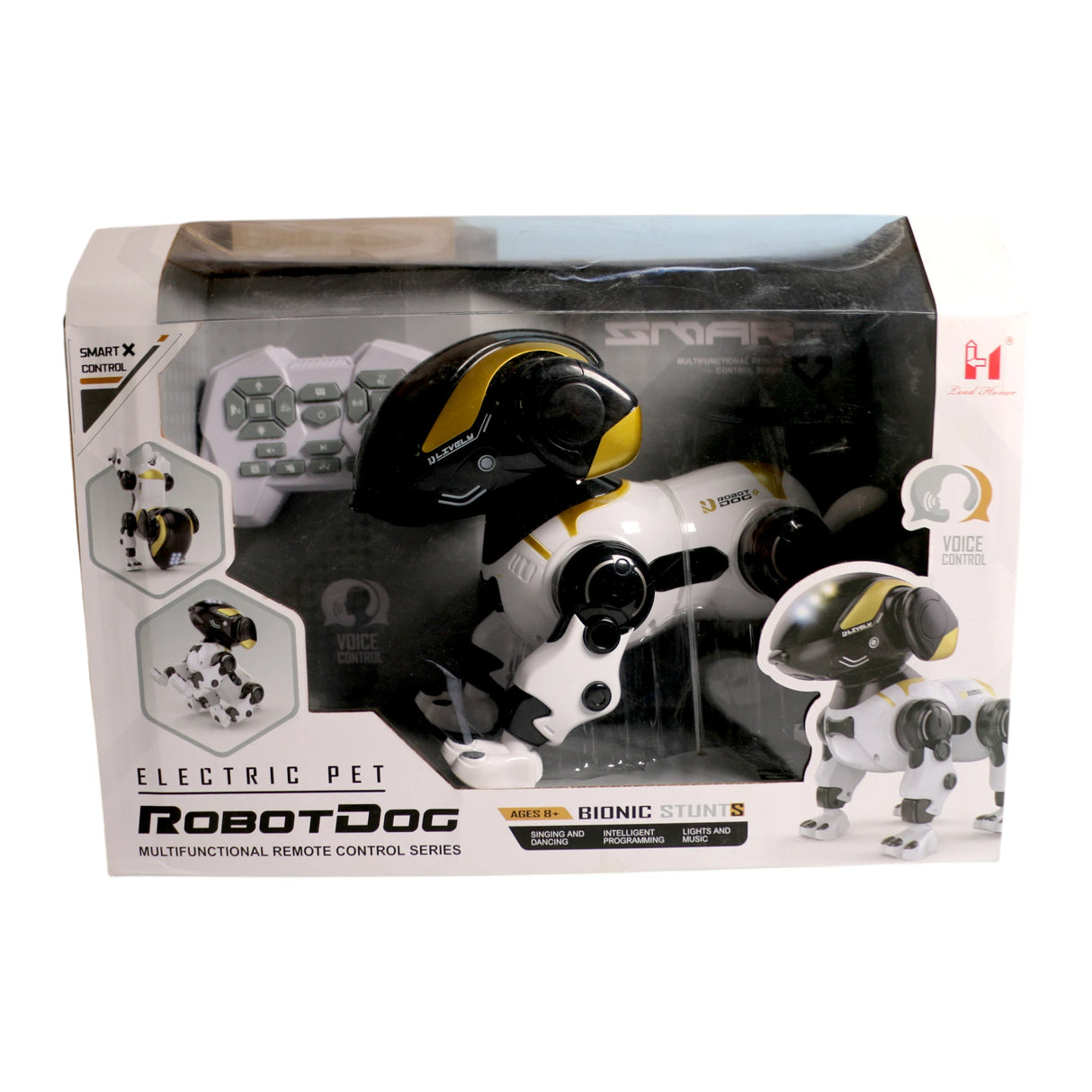 remote control singing & dancing dog chargeable with music , lights usb