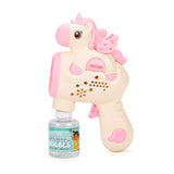 unicorn bubble gun colorful