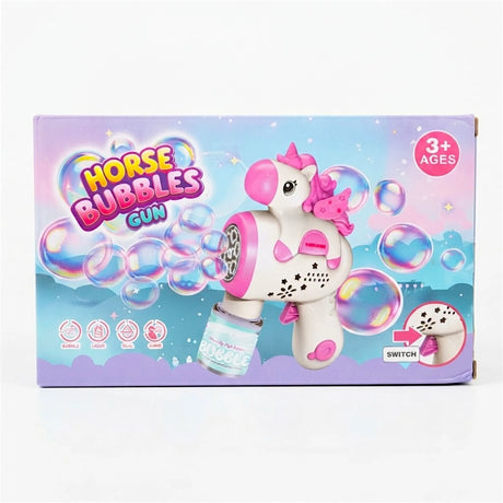 unicorn bubble gun colorful