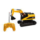 remote control excavator truck chargeable with lights