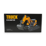 remote control excavator truck chargeable with lights